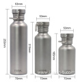 Travel Bike Metal Water Bottles Titanium Cycling Bottle